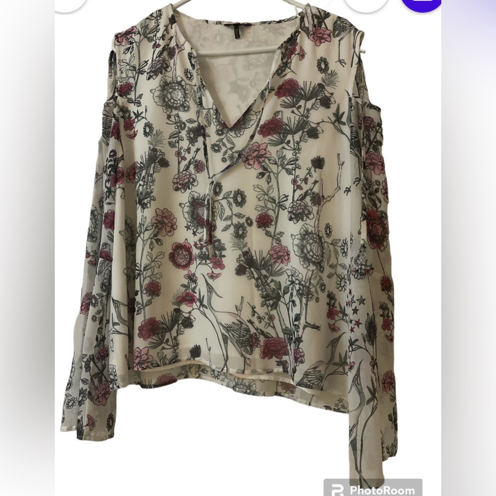 Buffalo David Bitton flower blouse